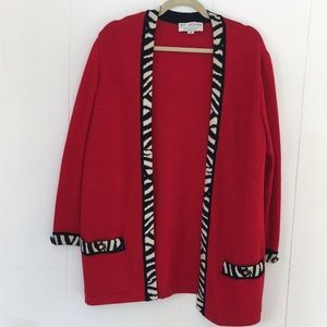 Vintage St. John Open Cardigan